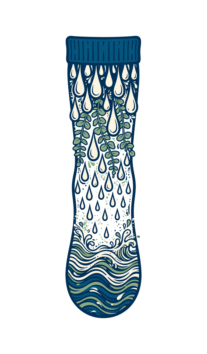Bath Drip — exact print artwork