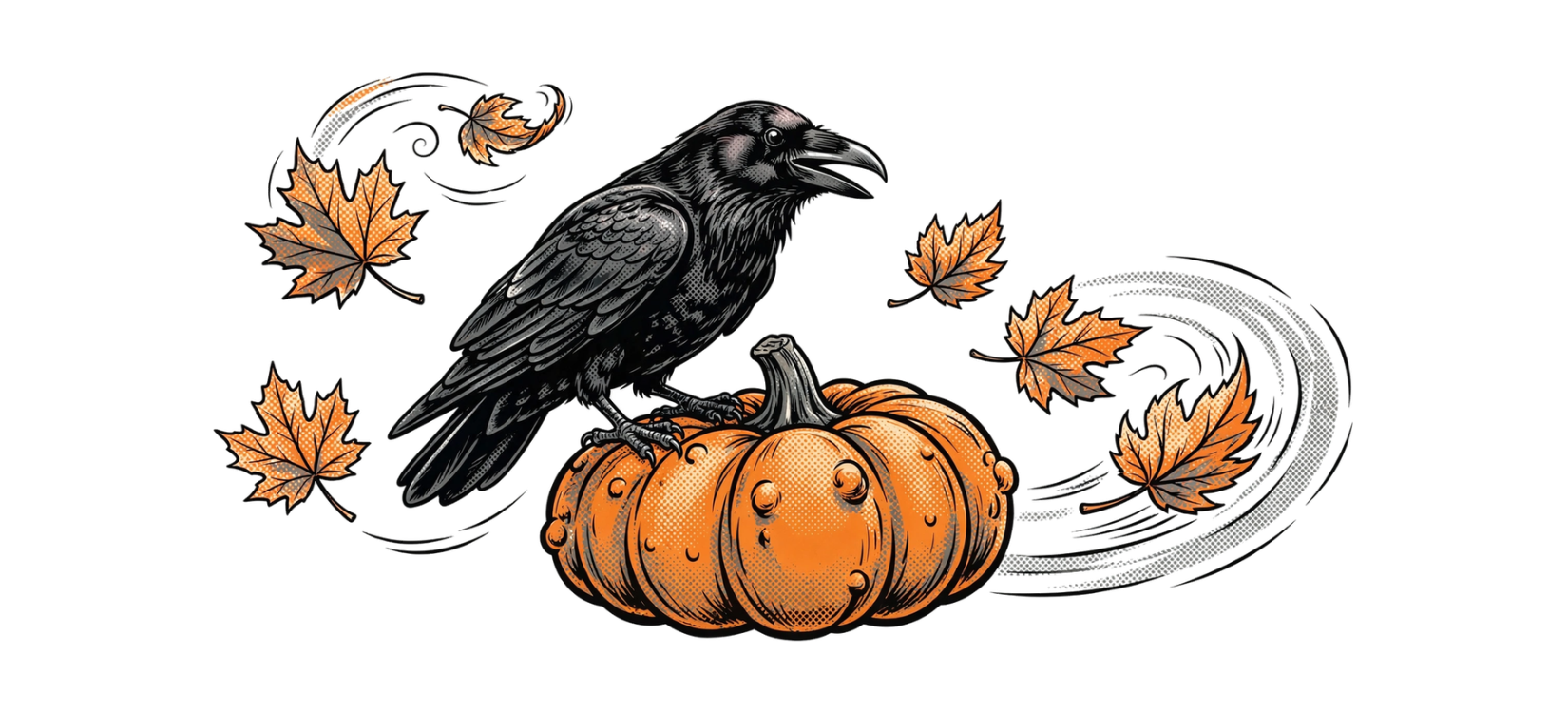 hp-hat-halloween-raven on Otto Cap Snapback — exact print artwork