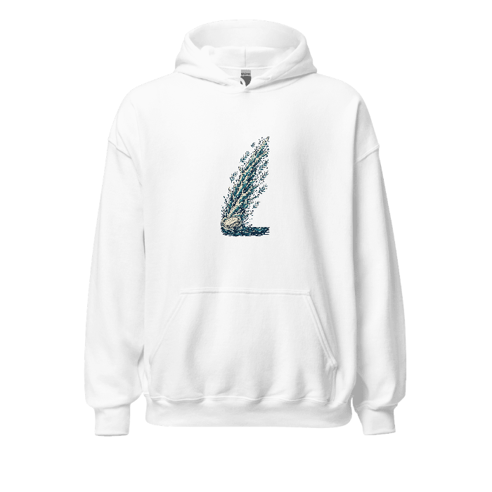 Botanical Cascade Hoodie — Front