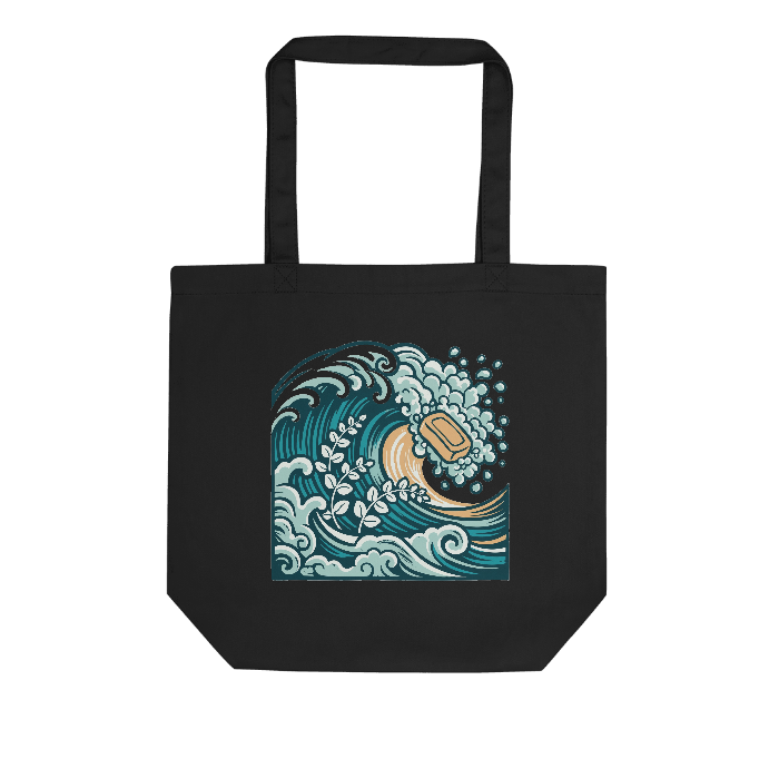 Coastal Botanicals on Eco Tote Bag