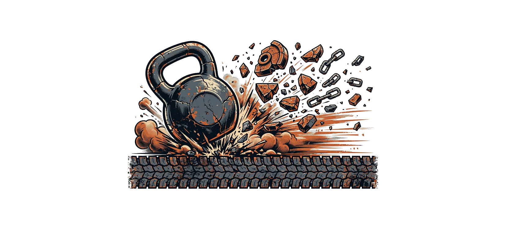 Impact Burst — exact print artwork