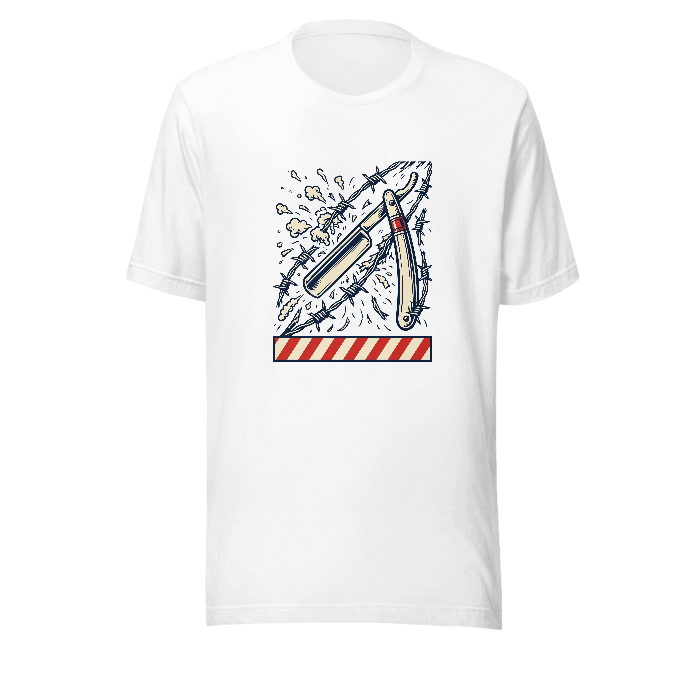 Barber's Edge on Unisex Staple T-Shirt