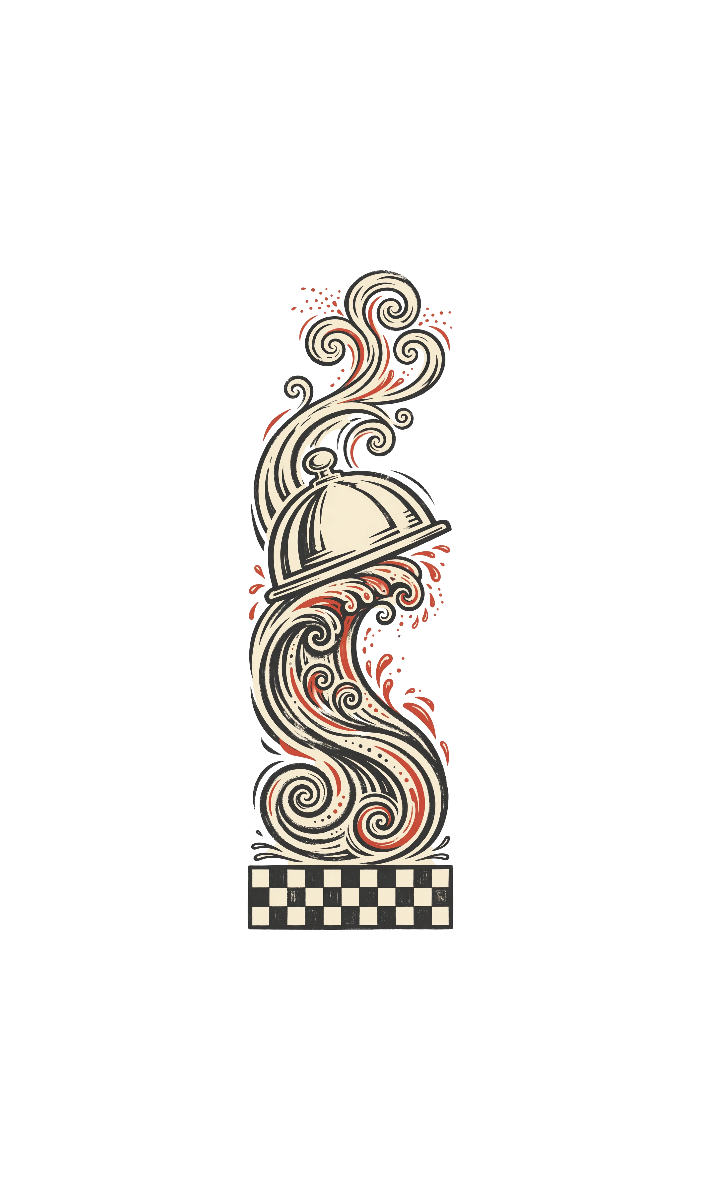 Cloche Tide — exact print artwork