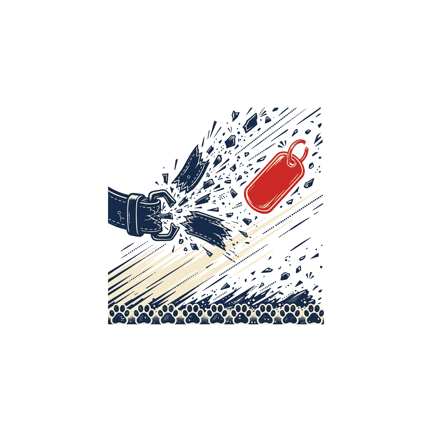 Pet Burst — exact print artwork
