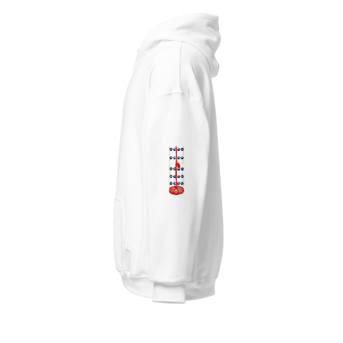 Tag Rise Hoodie — Sleeve left