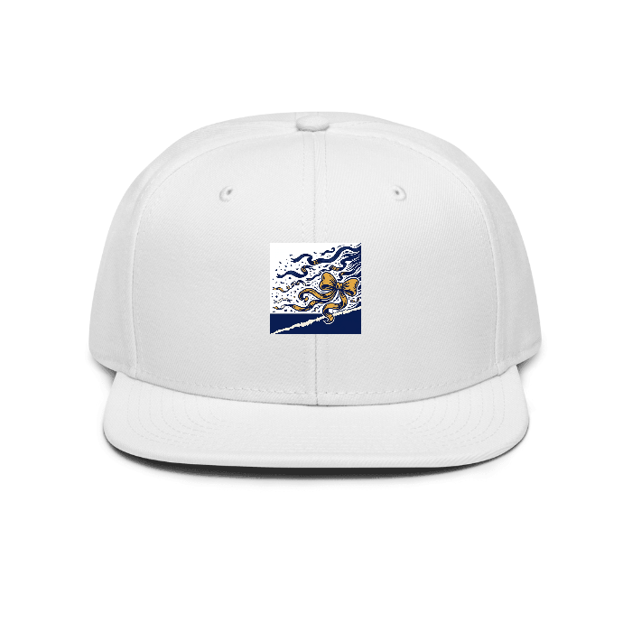 Wrap Storm Snapback — Front dtf hat