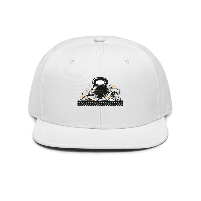 Gym Surge Snapback — Front dtf hat