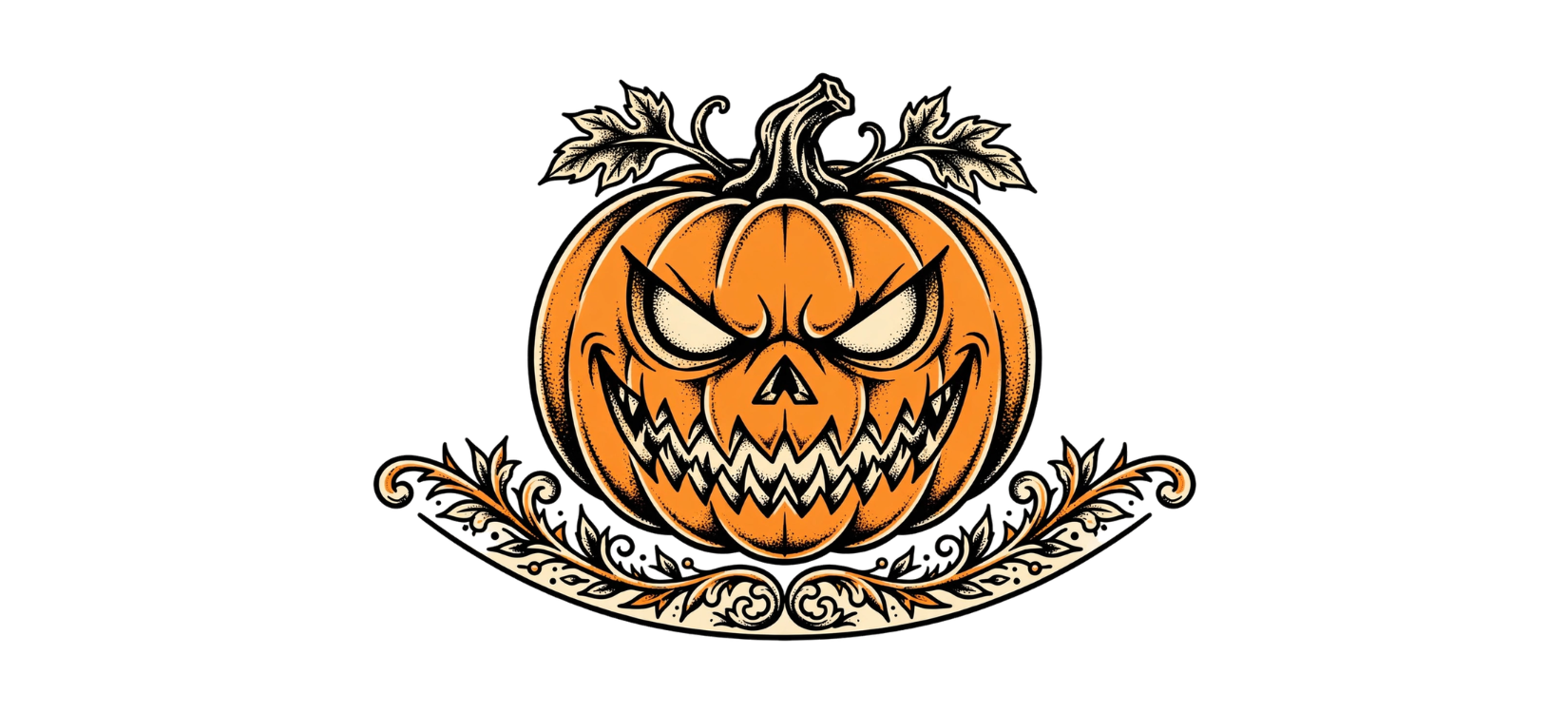 hp2-hat-gift-halloween-jackface on Otto Cap Snapback — exact print artwork