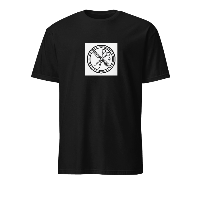 Razor Flourish on Unisex Basic Softstyle T-Shirt