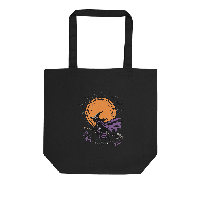 hp-tote-gift-halloween-witch on Eco Tote Bag — Front