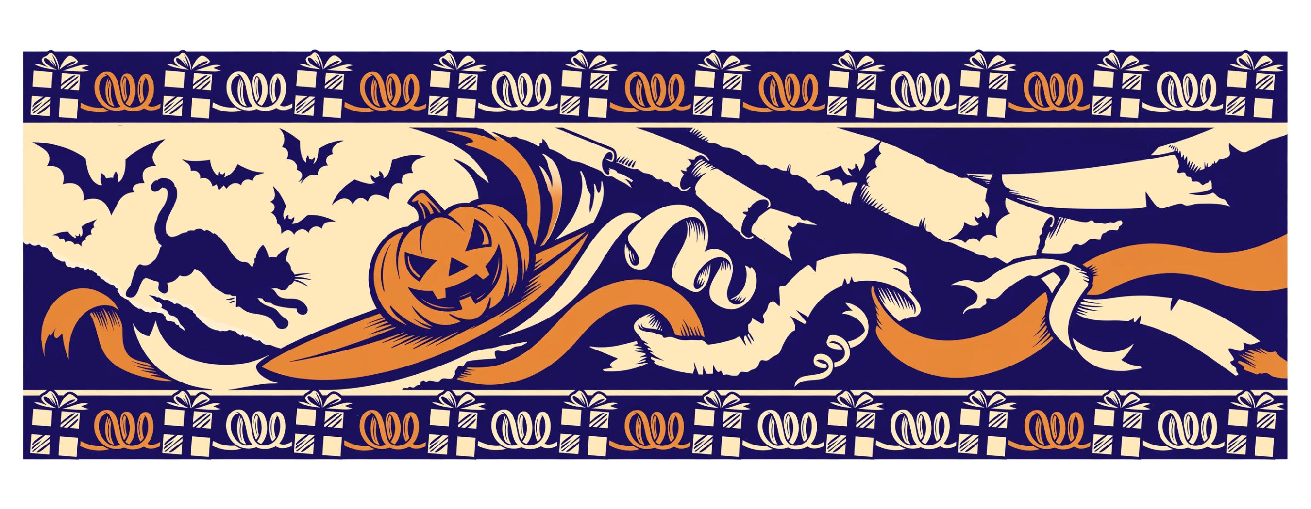Gift Halloween — exact print artwork