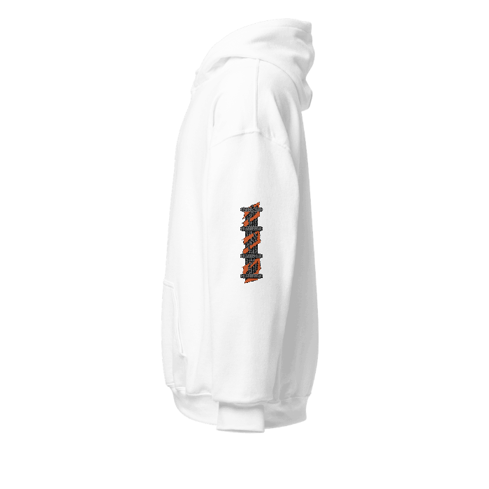 Chain Tear Hoodie — Sleeve left