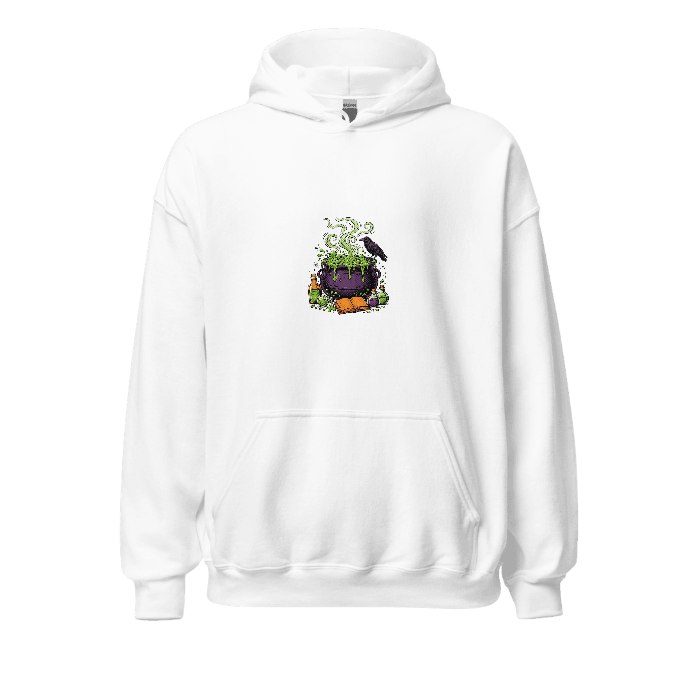 hp-hoodie-halloween-cauldron on Unisex Heavy Blend Hoodie — Front