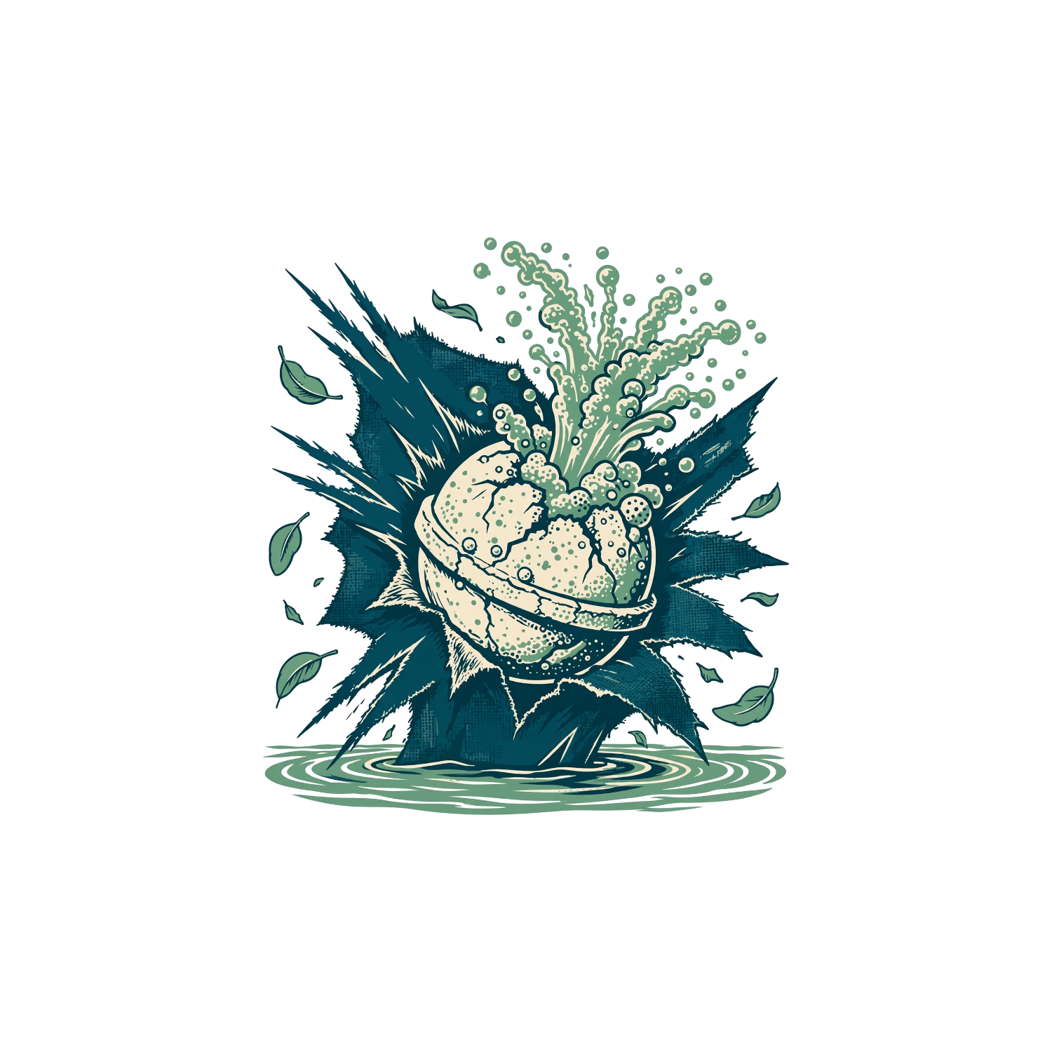 Bath Tear — exact print artwork