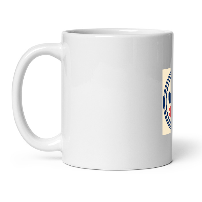 Pet Club Crest on White Glossy Mug