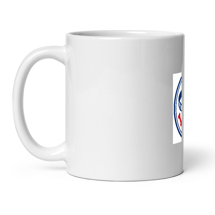 Heritage Collar on White Glossy Mug
