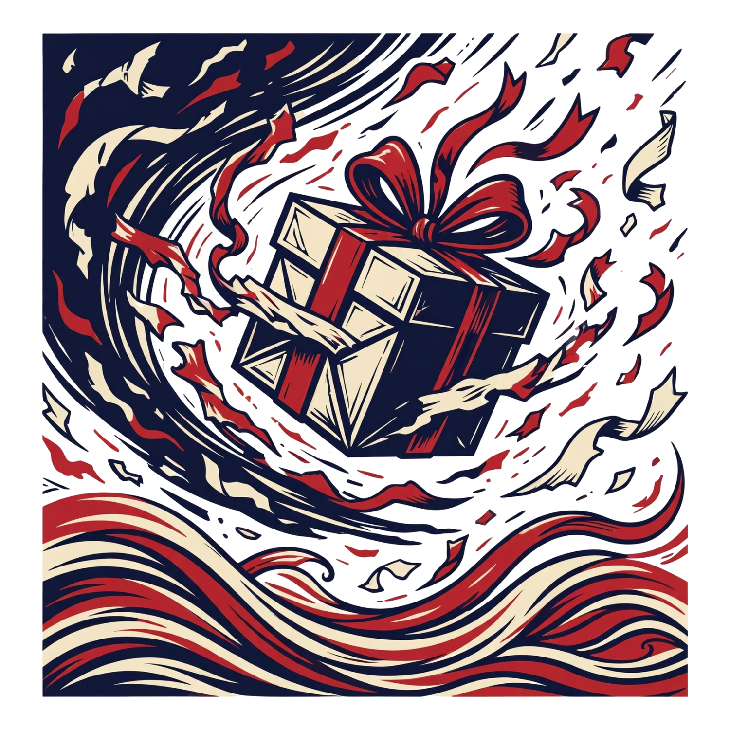 Paper Storm — exact print artwork