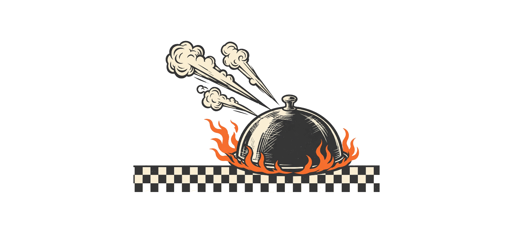 Cloche Flame — exact print artwork