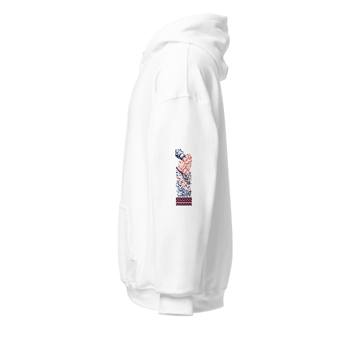 Steam Burst Hoodie — Sleeve left