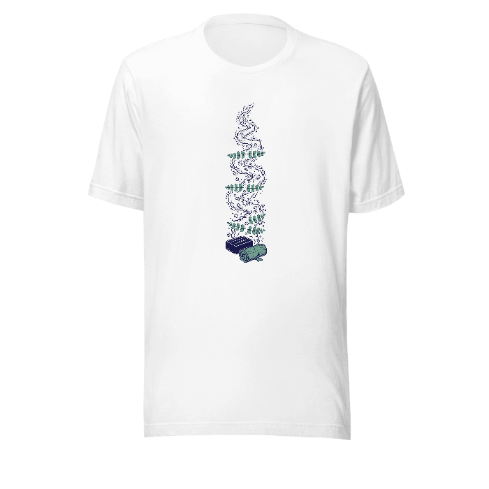 Botanical Steam T-Shirt — Front