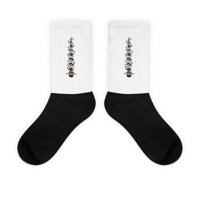 Ribbon Rise Socks — Default