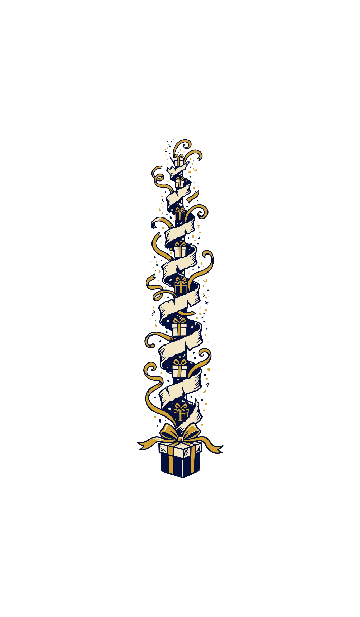 Ribbon Rise — exact print artwork