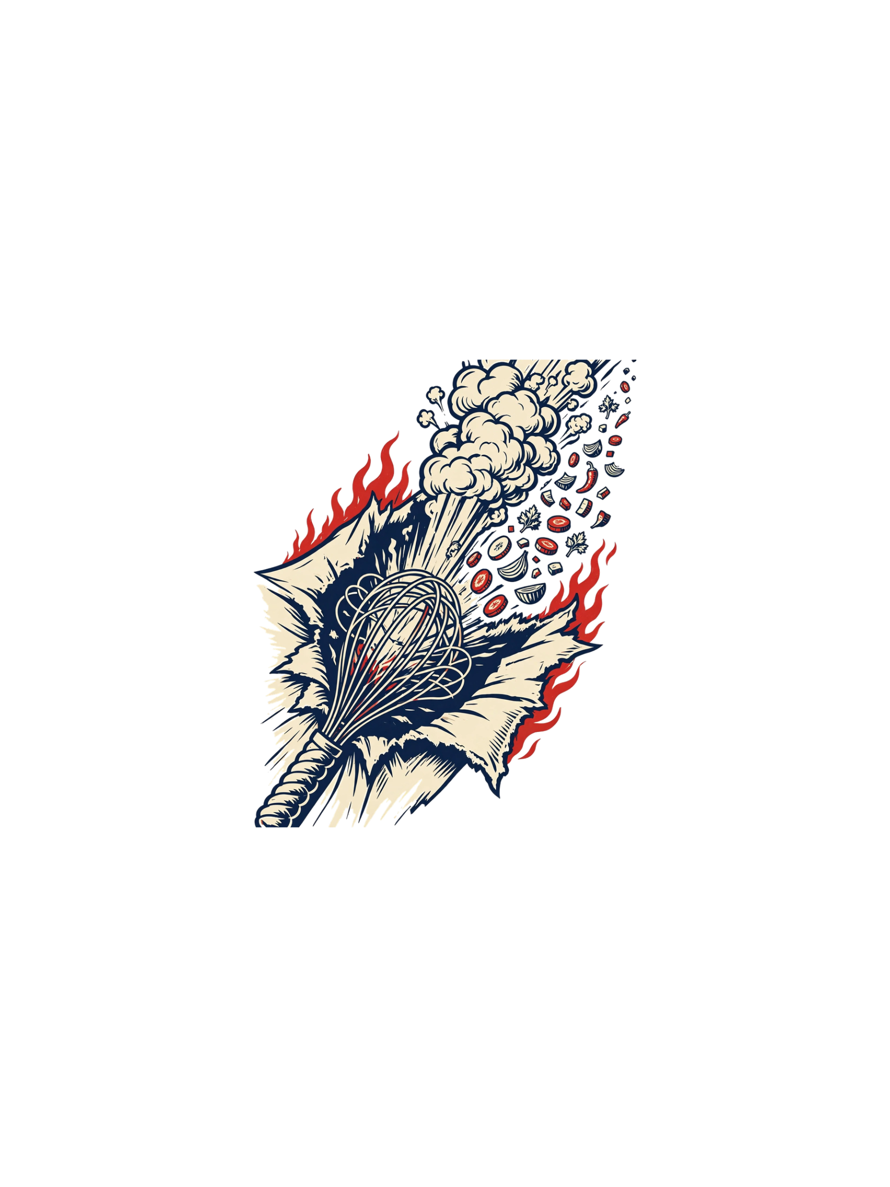Baker's Flourish — exact print artwork