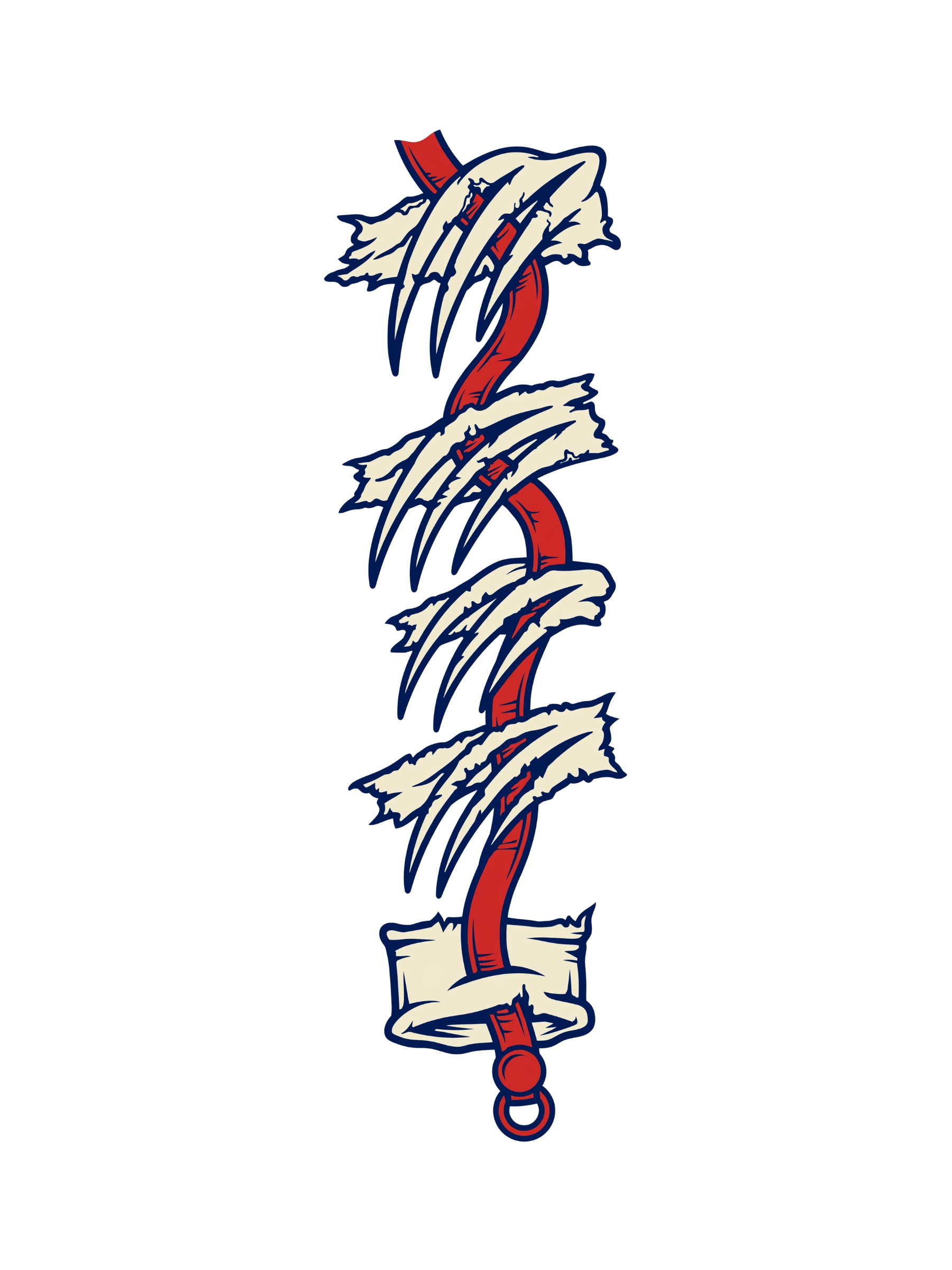 Leash in Motion — exact print artwork