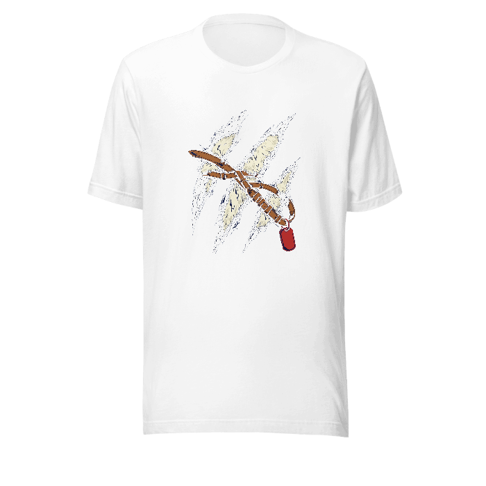 Claw Flourish on Unisex Staple T-Shirt