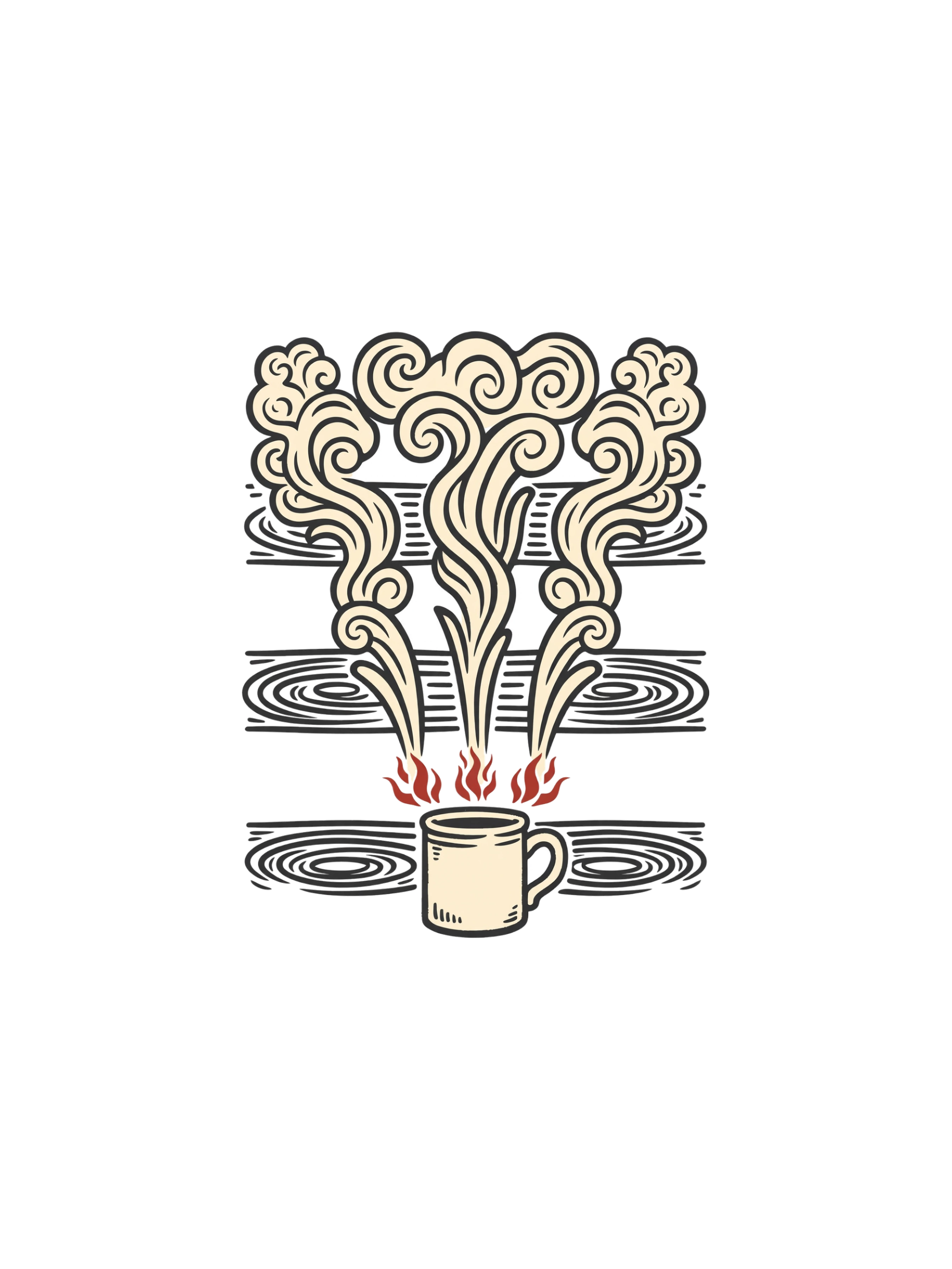 Kitchen Steam — exact print artwork