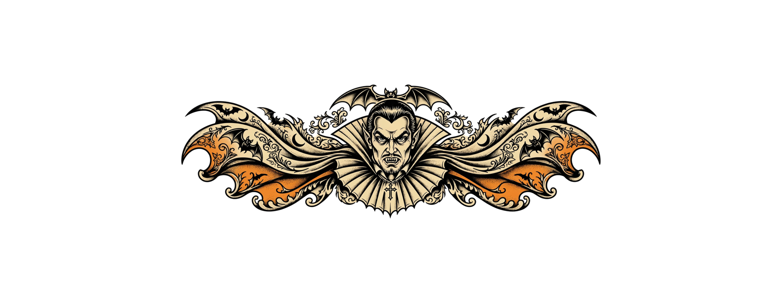 hp2-mug-gift-halloween-vampire-wrap on Black Glossy Mug — exact print artwork