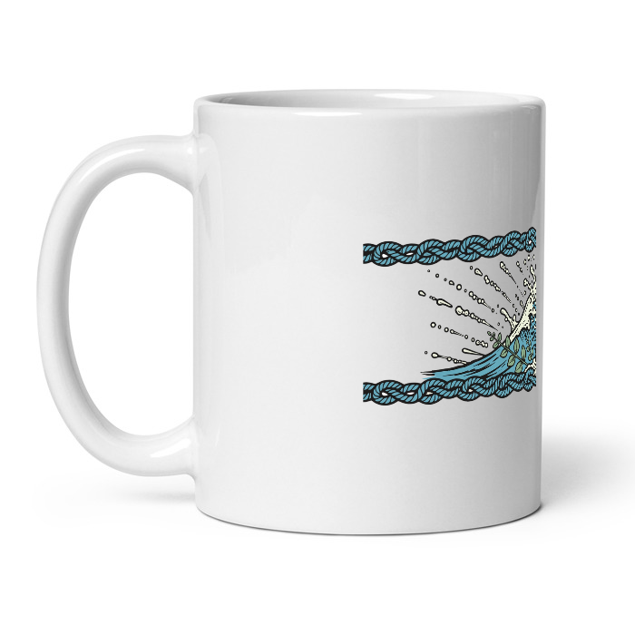 Ocean Bloom Mug — product photo