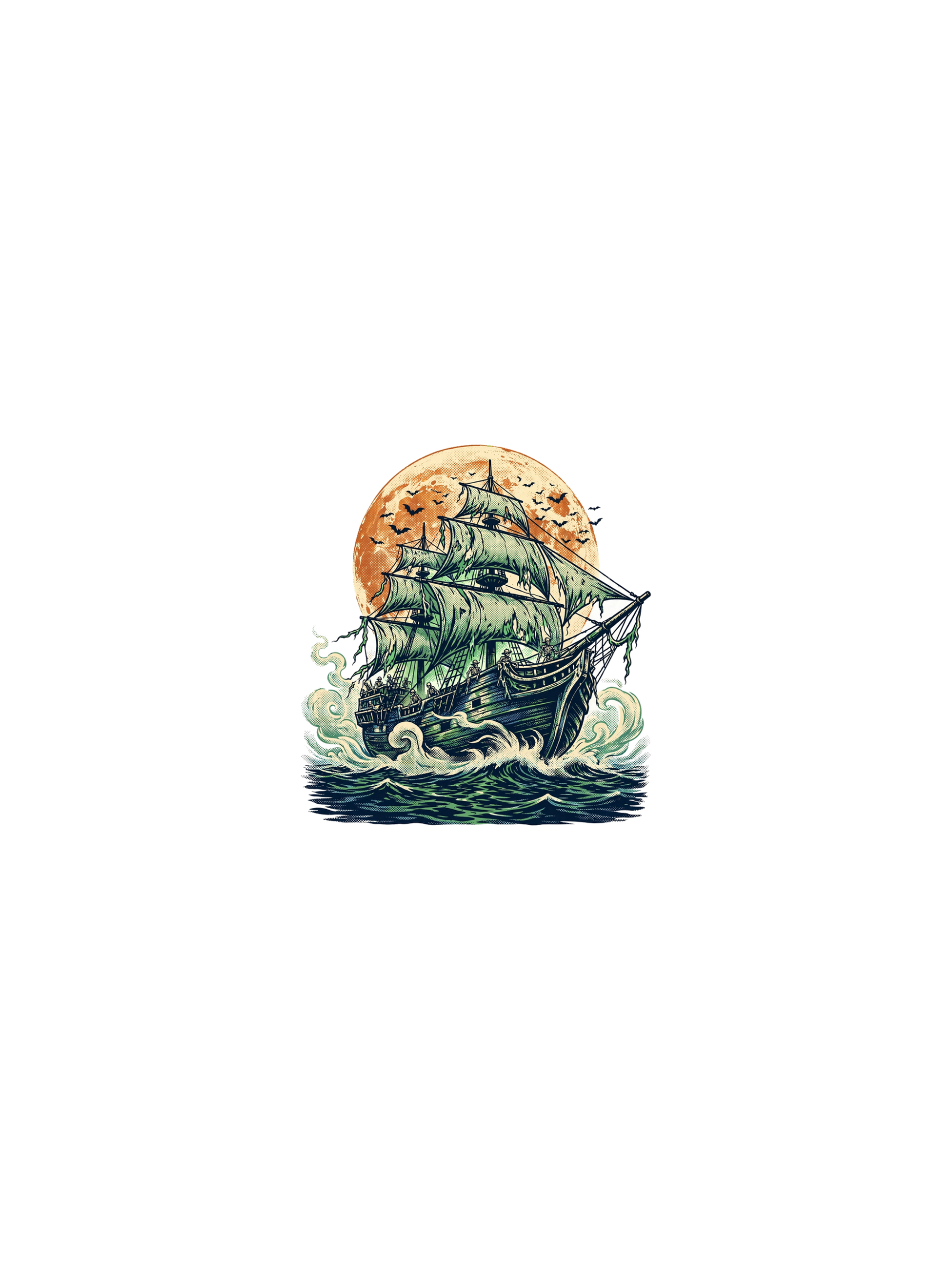 Ghostship — exact print artwork