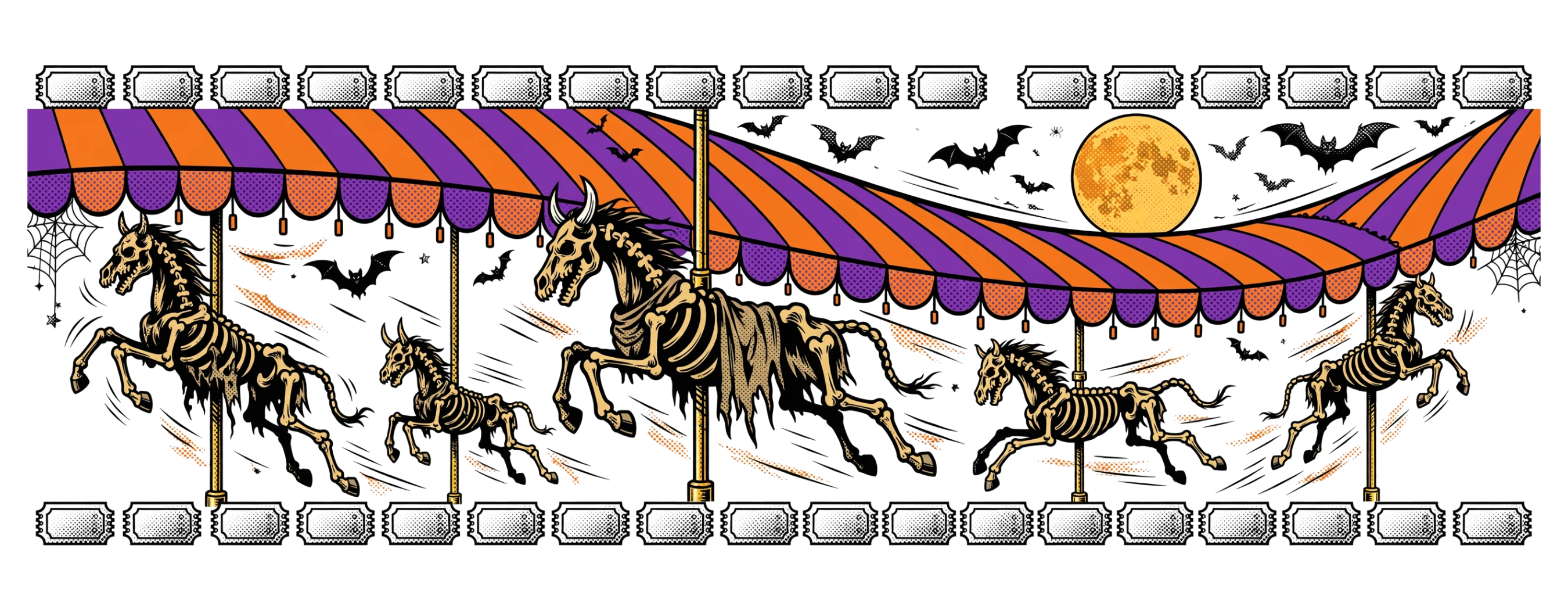 Carousel — exact print artwork