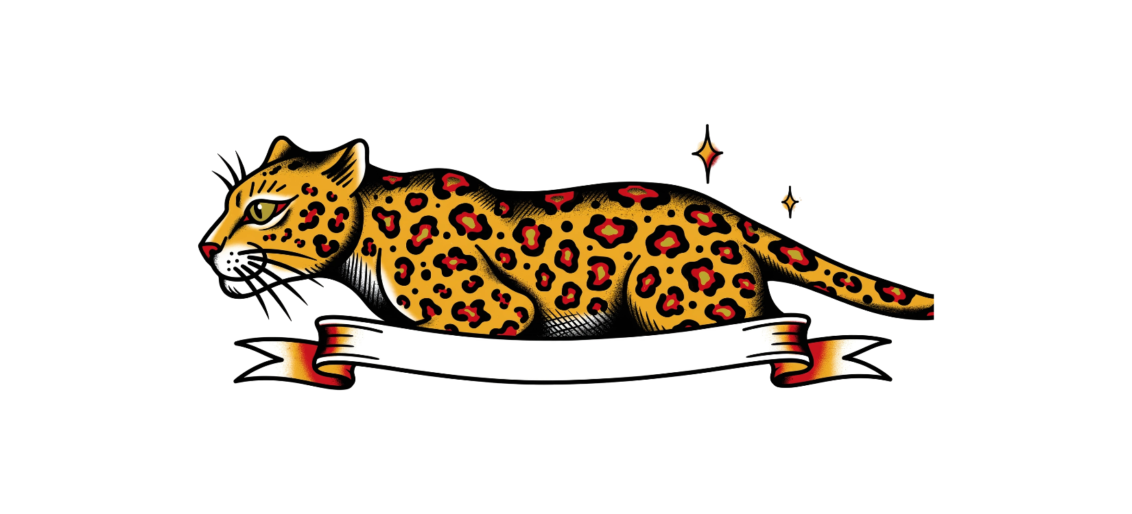 Bengal Tattooflash — exact print artwork