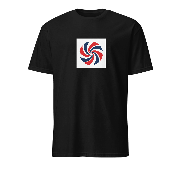 Classic Barber Pole on Unisex Basic Softstyle T-Shirt