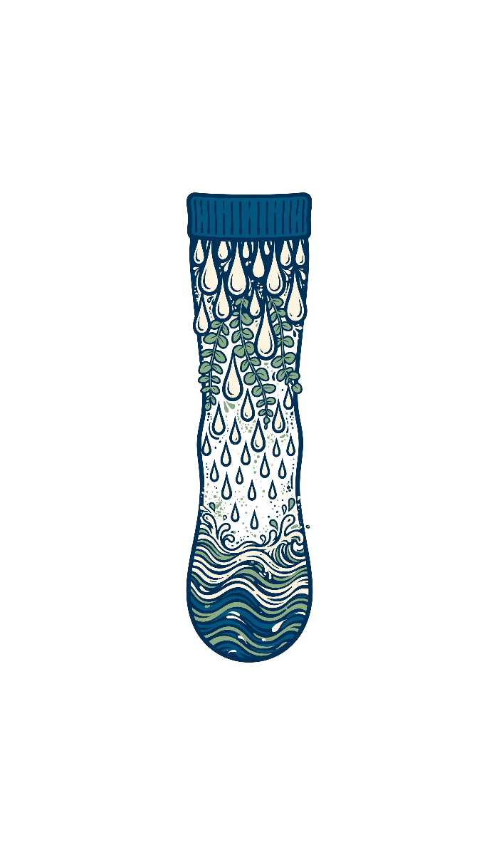 Bath Drip — exact print artwork
