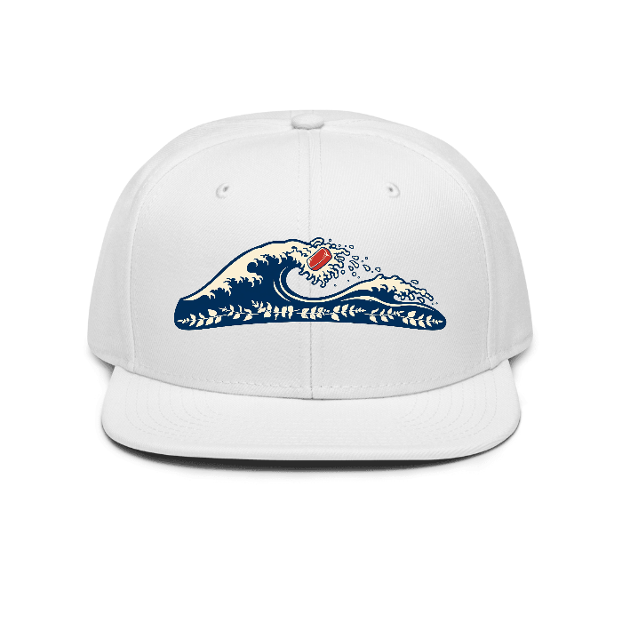 Bath Crest Snapback — Front dtf hat