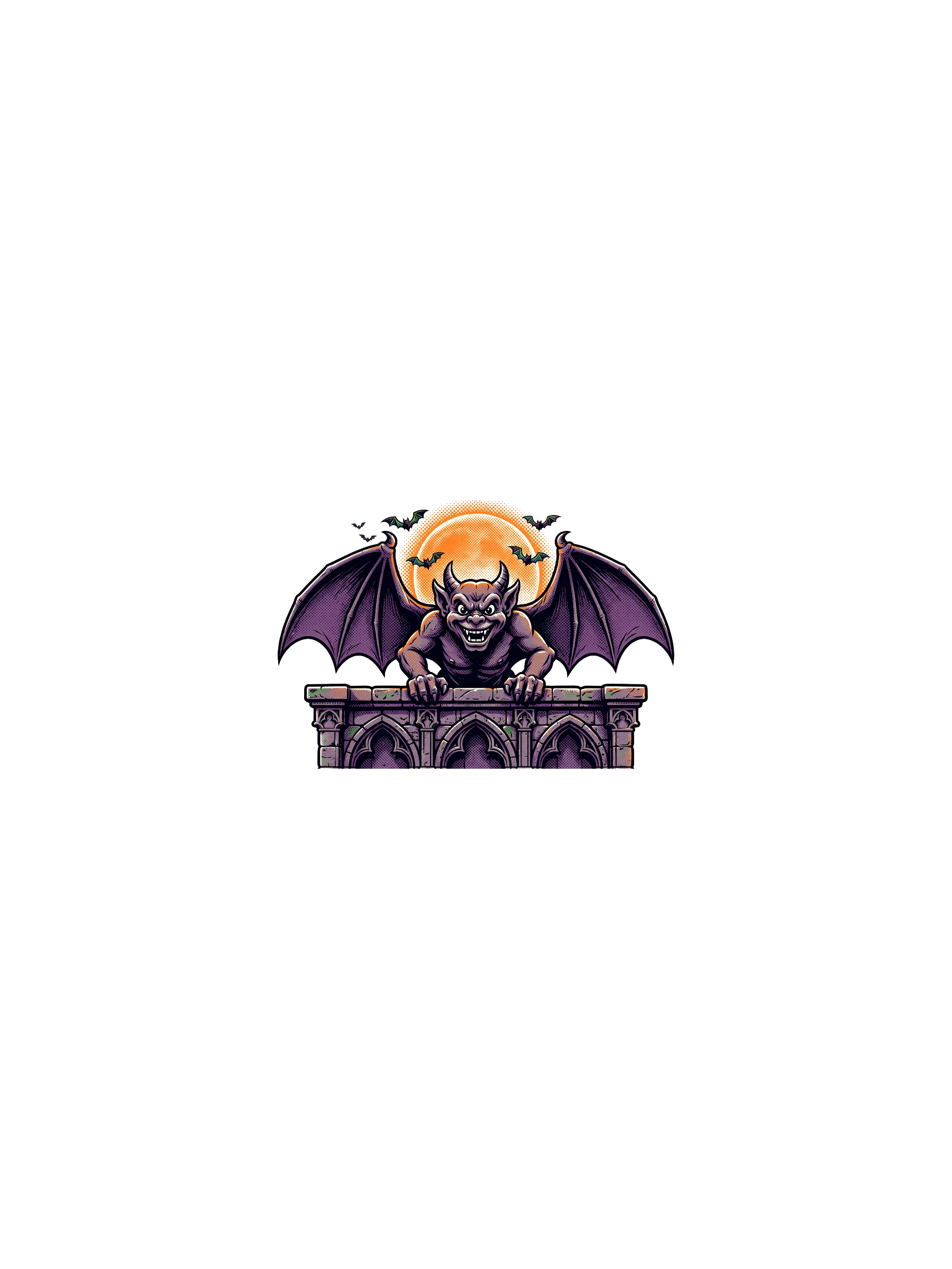 hp-chest-halloween-gargoyle — exact print artwork