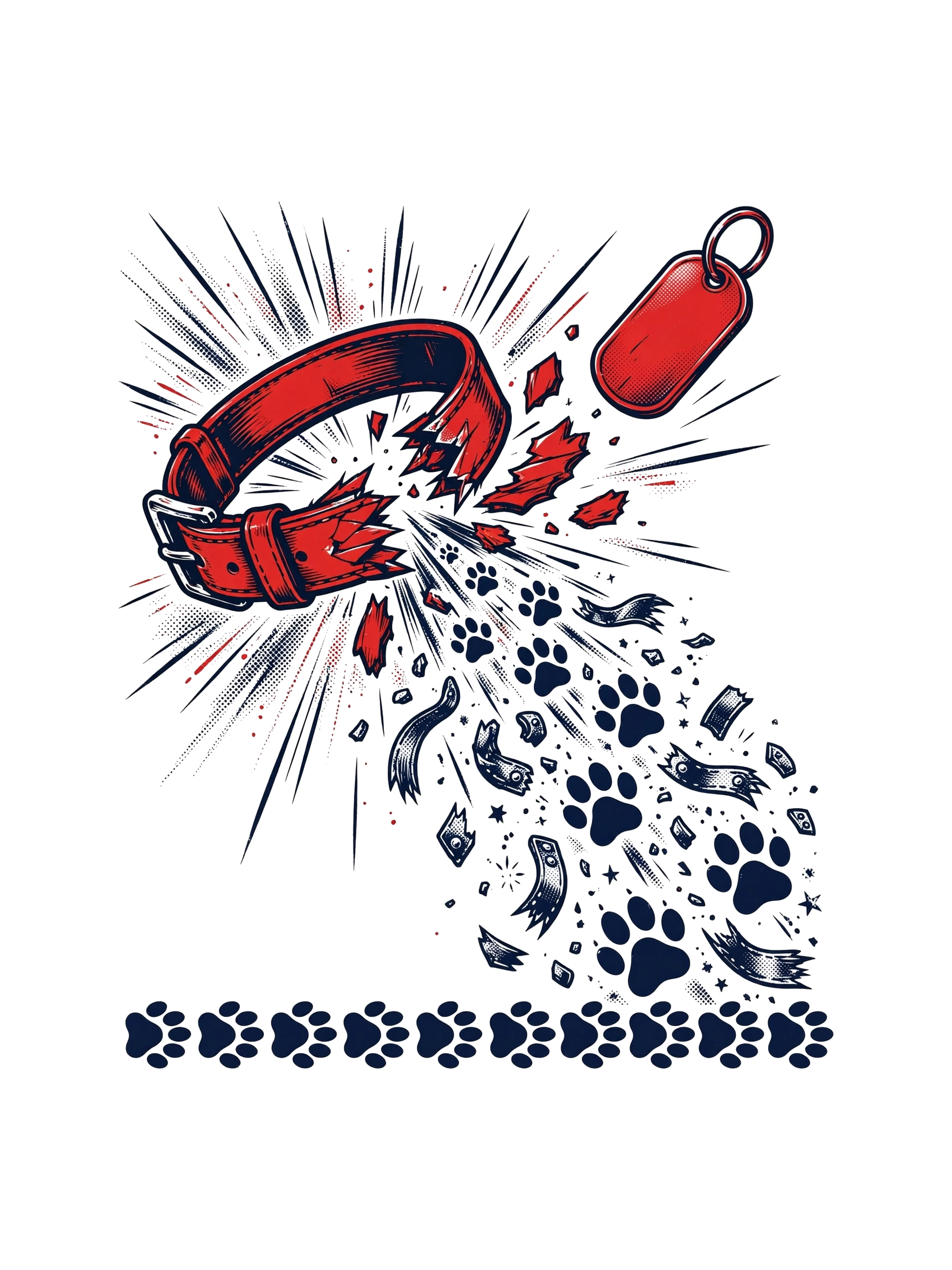 Tag Burst — exact print artwork