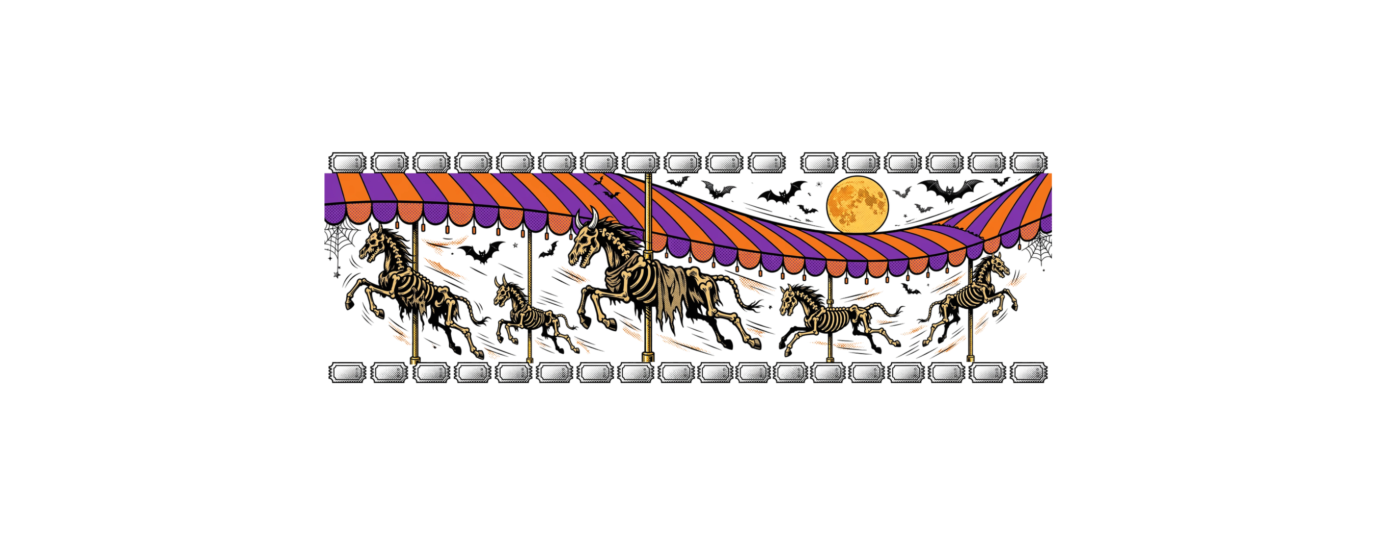 Carousel — exact print artwork