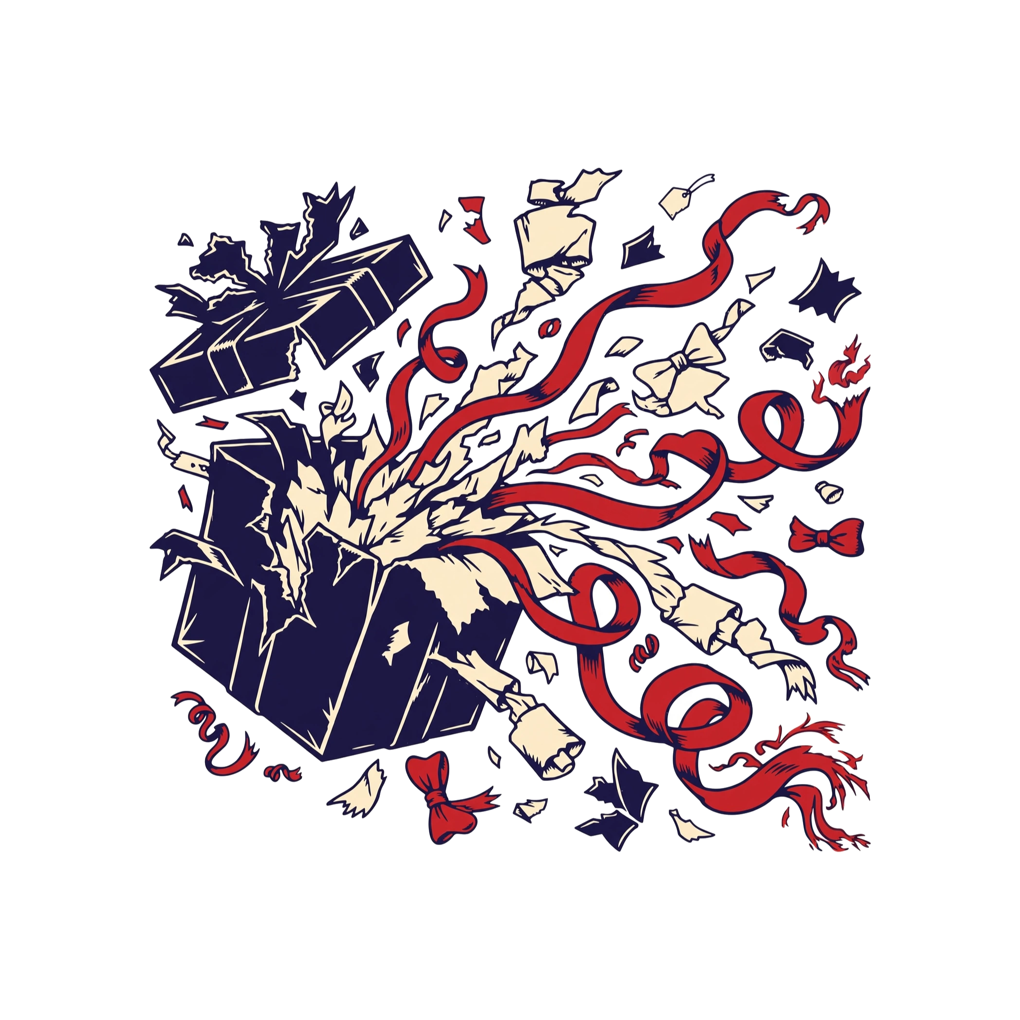 Gift Burst — exact print artwork
