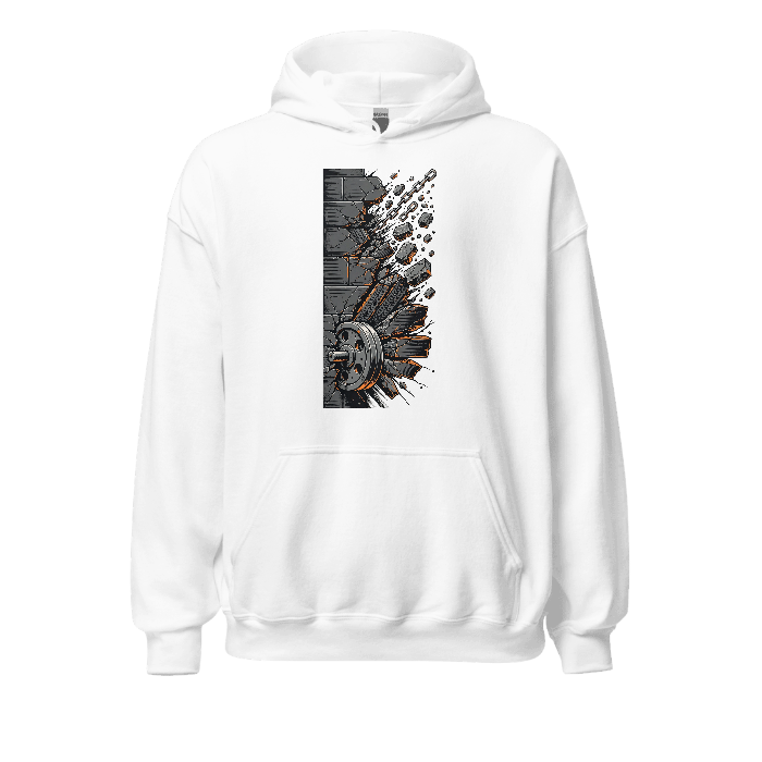 Iron Impact on Unisex Heavy Blend Hoodie