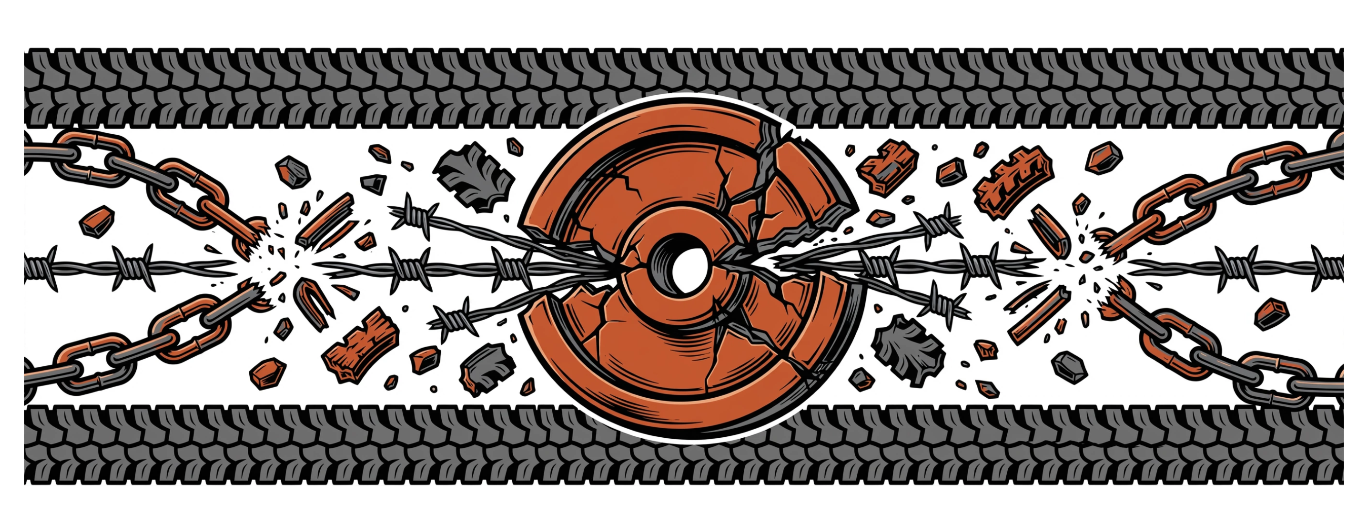 Gym Plate — exact print artwork