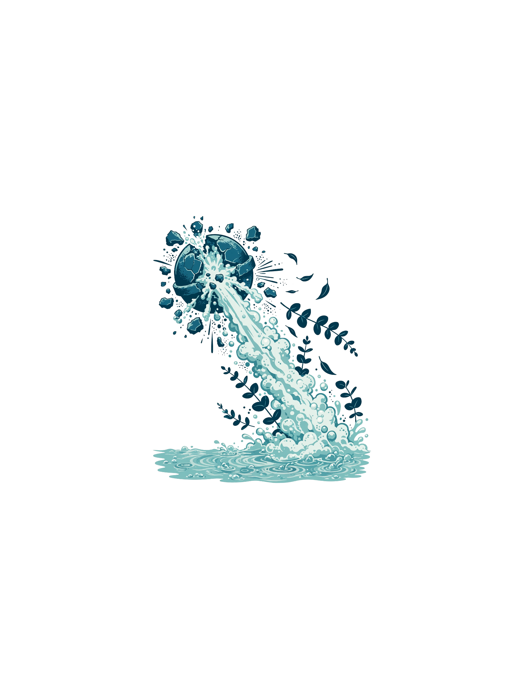 Bomb Burst — exact print artwork