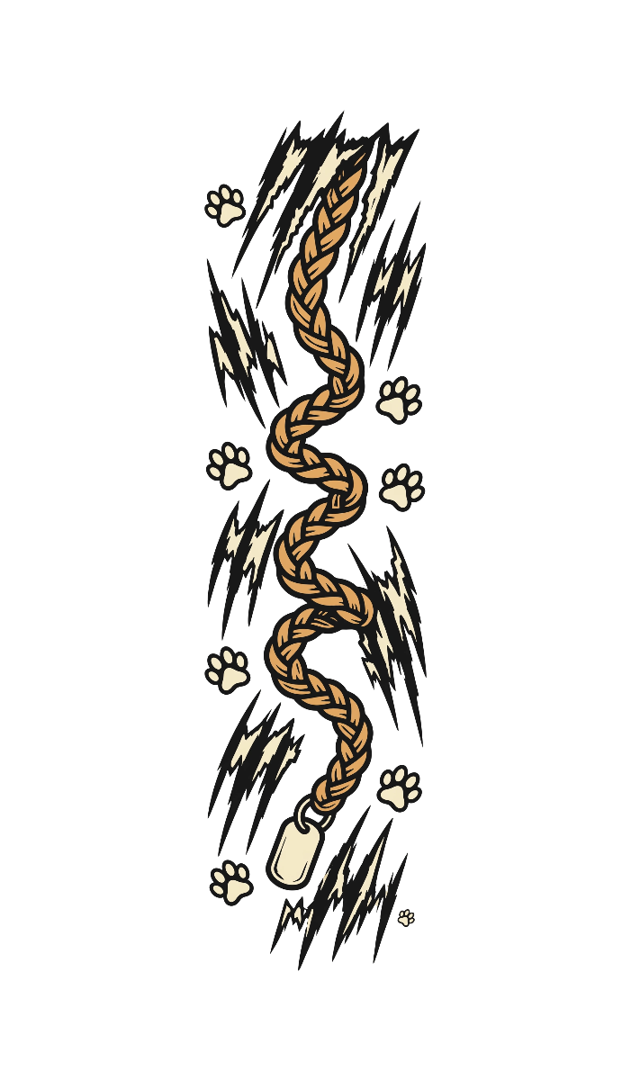 Pet Trail — exact print artwork