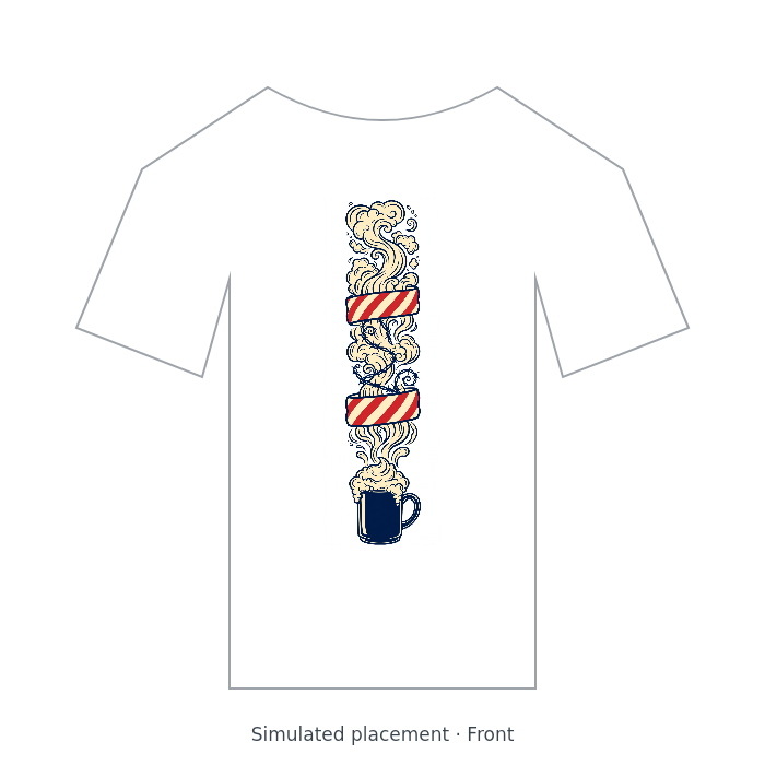 r15-sleeve-barber-steam — Front