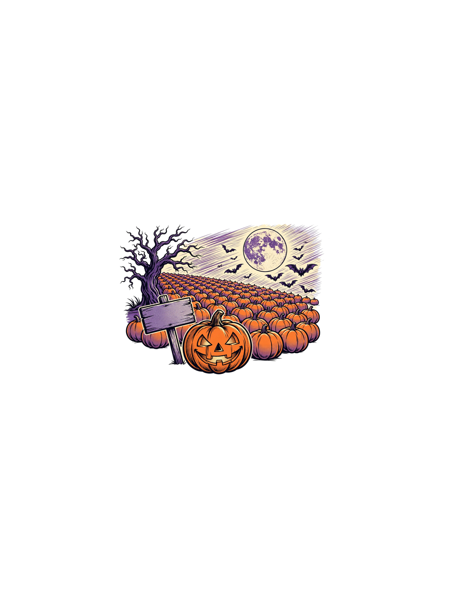 Pumpkin Patch — exact print artwork