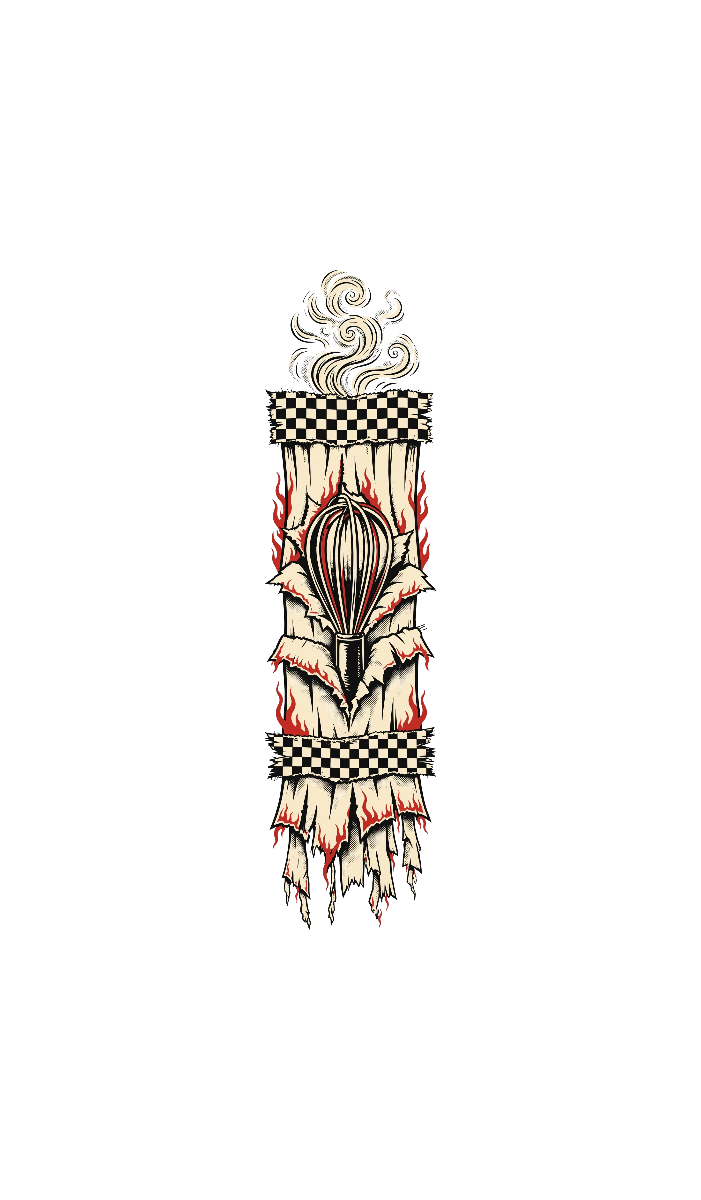 Whisk Tear — exact print artwork