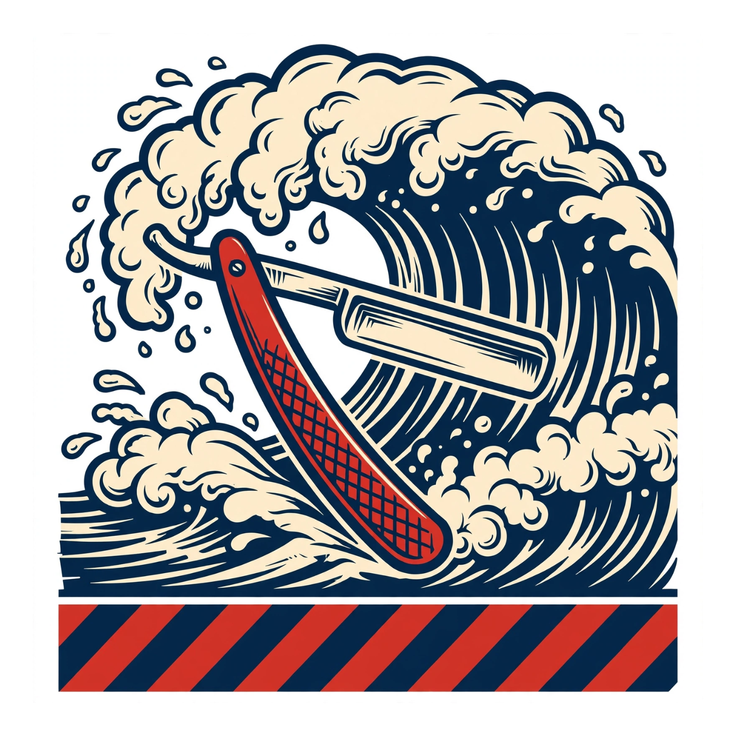 r14-tote-barber-tide — exact print artwork